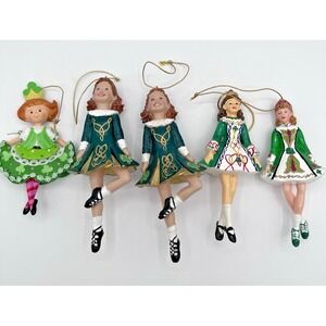 Kurt S. Adler Celtic Irish Step Dancer Dancing Girl Christmas Tree Ornament KSA